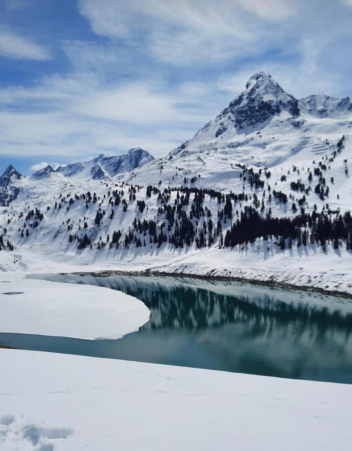 Apart Lechleitner Ischgl Buitenkant foto